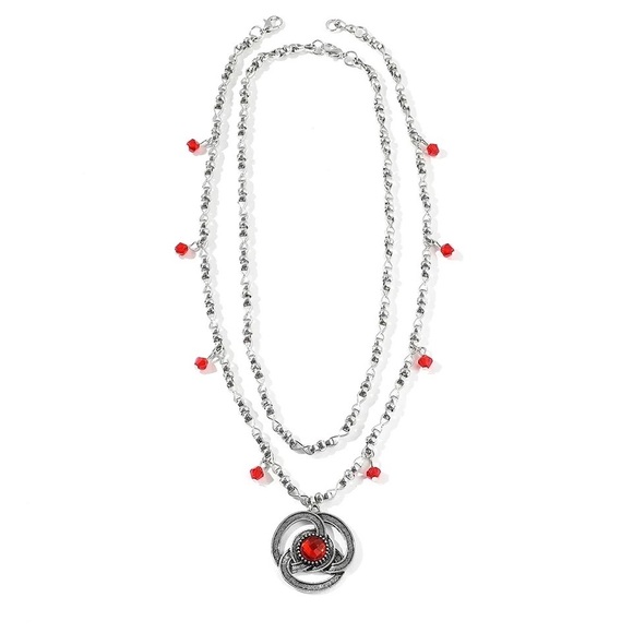 rhaenyra targaryen Valyrian necklace daemon house of dragon game of thrones - Picture 15 of 17